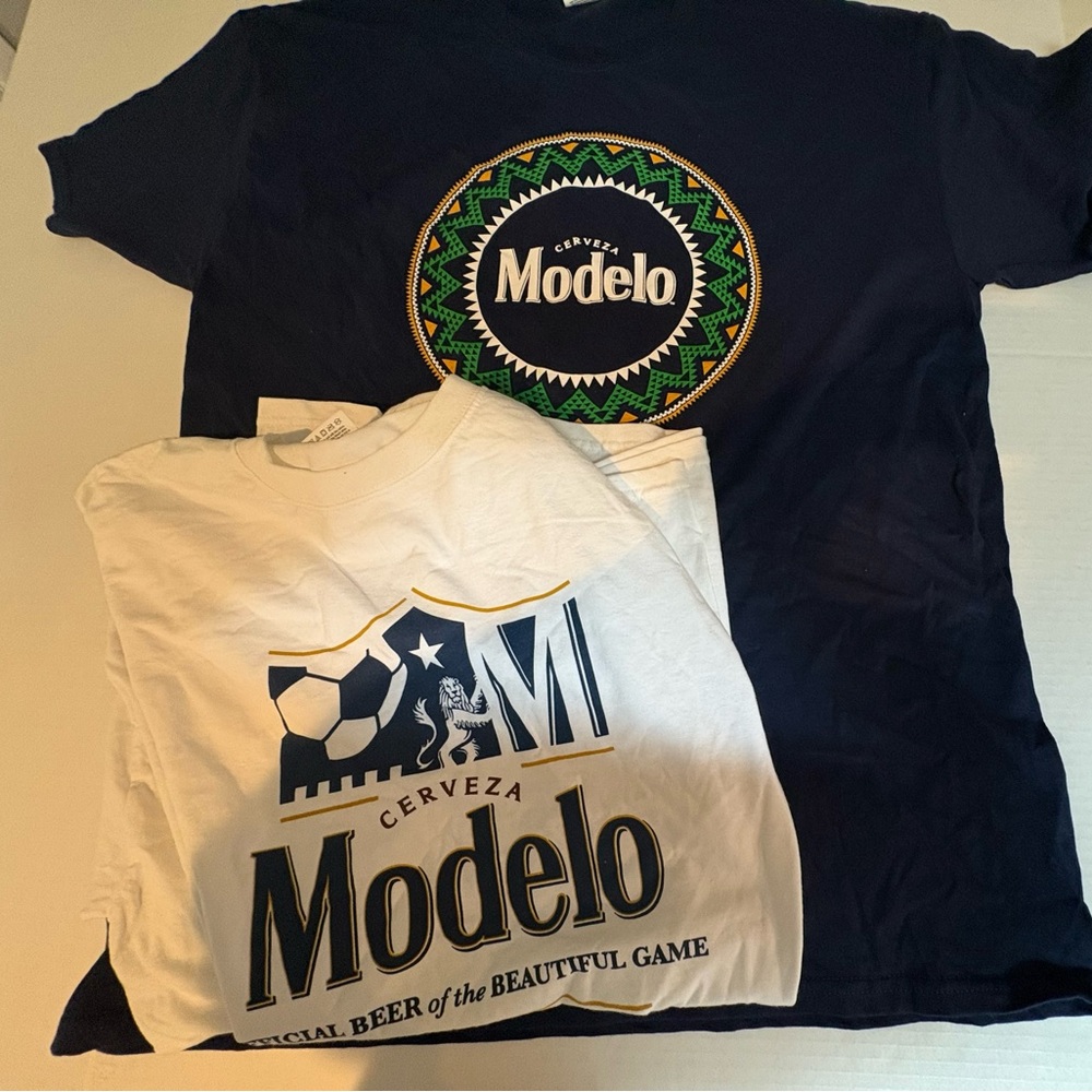 Modelo Unisex Short Sleeve Two T set Navy/Blue New